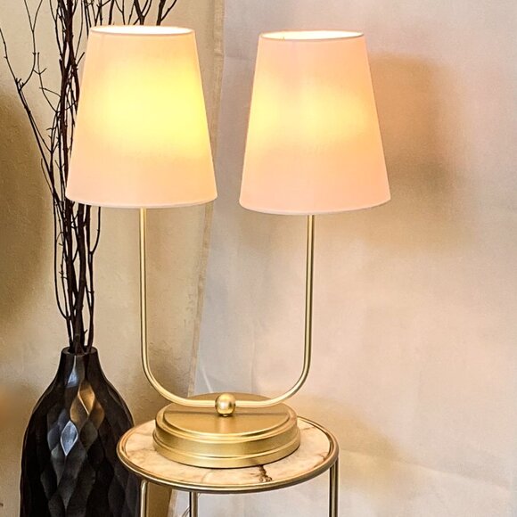 Double Light Task Table Lamp - Picture 2 of 4